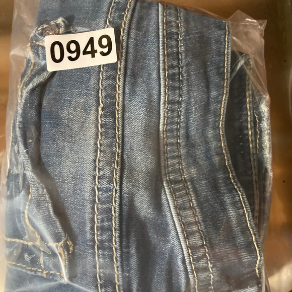 Silver Jeans Co‎ Aiko Capri Jeans Women's W28 Blue Denim Embellished Pockets - Picture 16 of 16